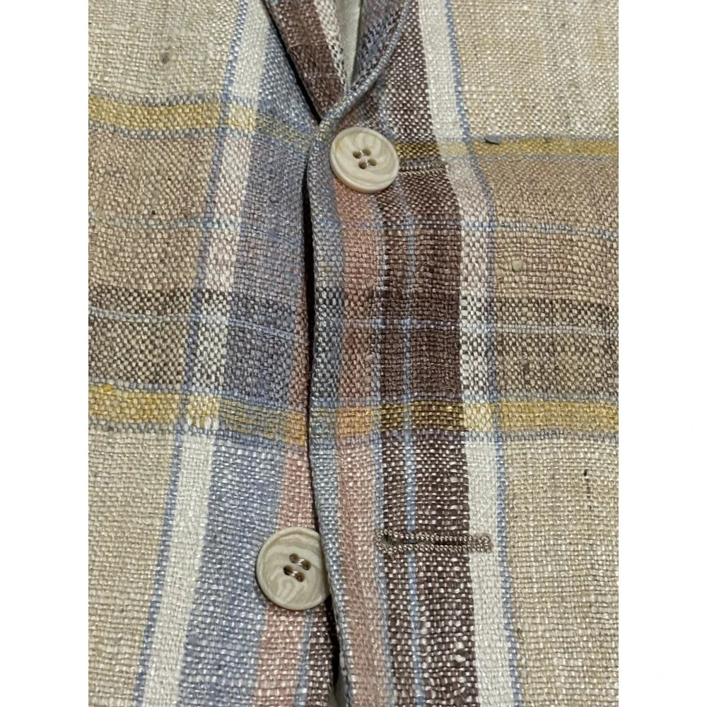 Vintage 1970s Knickers plaid blazer Size 44